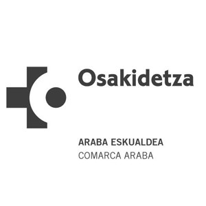 Logo Osakidetza blanco y negro
