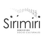 Logo Sirimiri blanco y negro